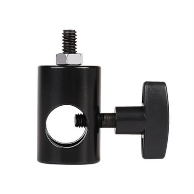 SLR Cameras Light Holder Led Flash Tripod Mounting Bracket 1/4'' Screw Adapter o