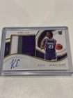 2022-23 Panini Immaculate Premium Patch Auto RC /50 Keon Ellis