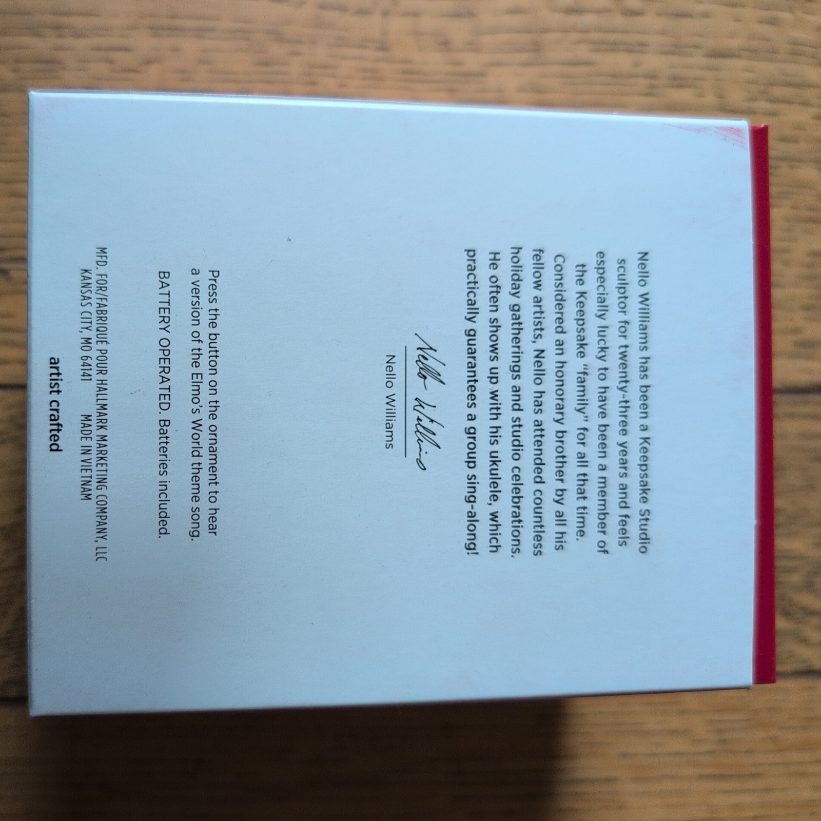 2021 Hallmark Elmo's Magic Piano Sesame Street NIB