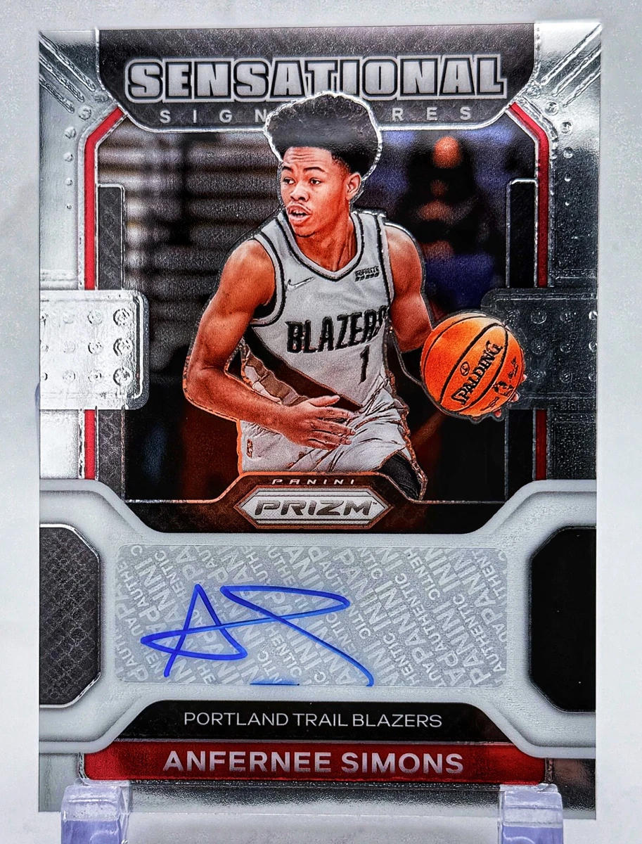 Anfernee Simons Trading Cards for sale | eBay