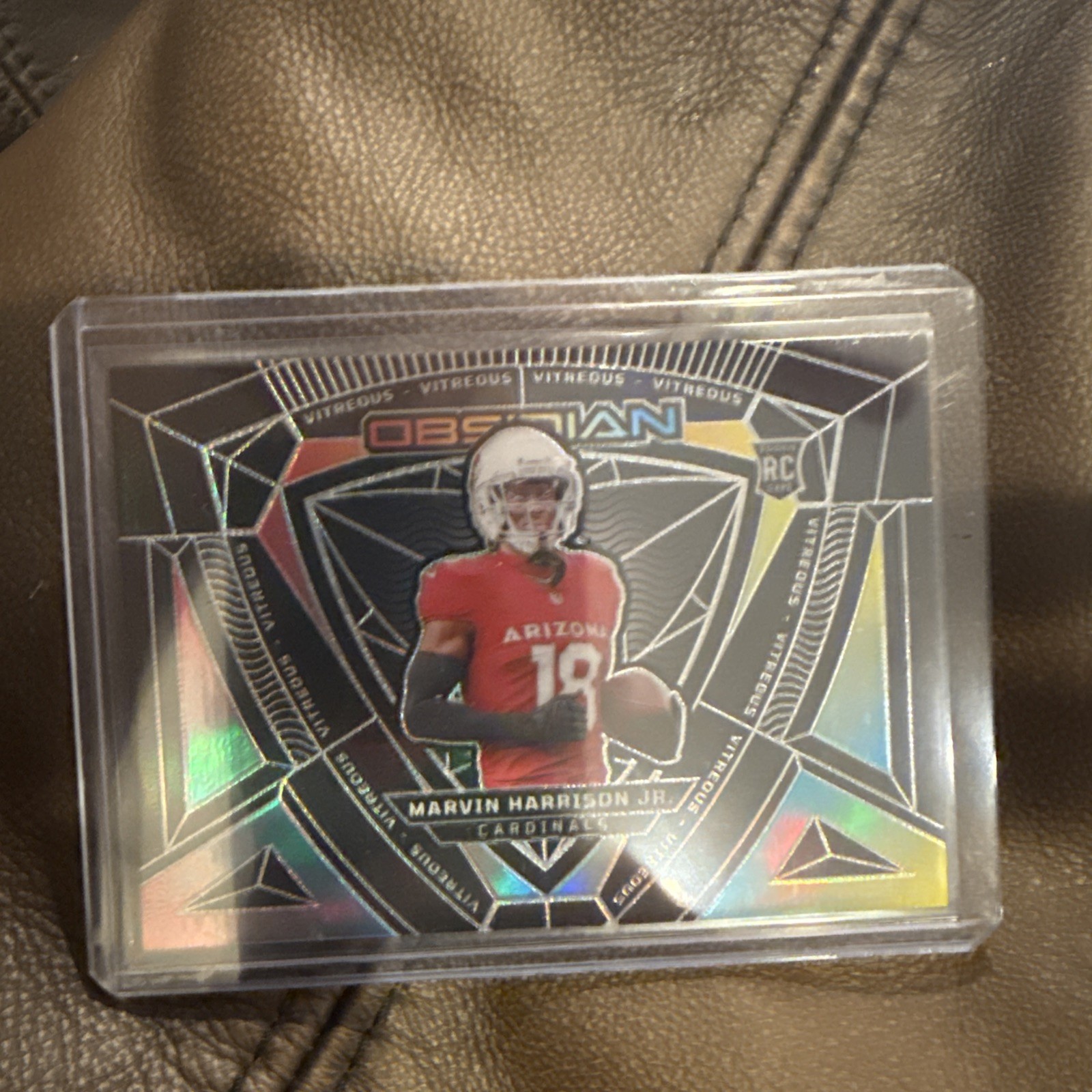2024 Obsidian Marvin Harrison Jr. Vitreous SP Rookie RC #5 Cardinals