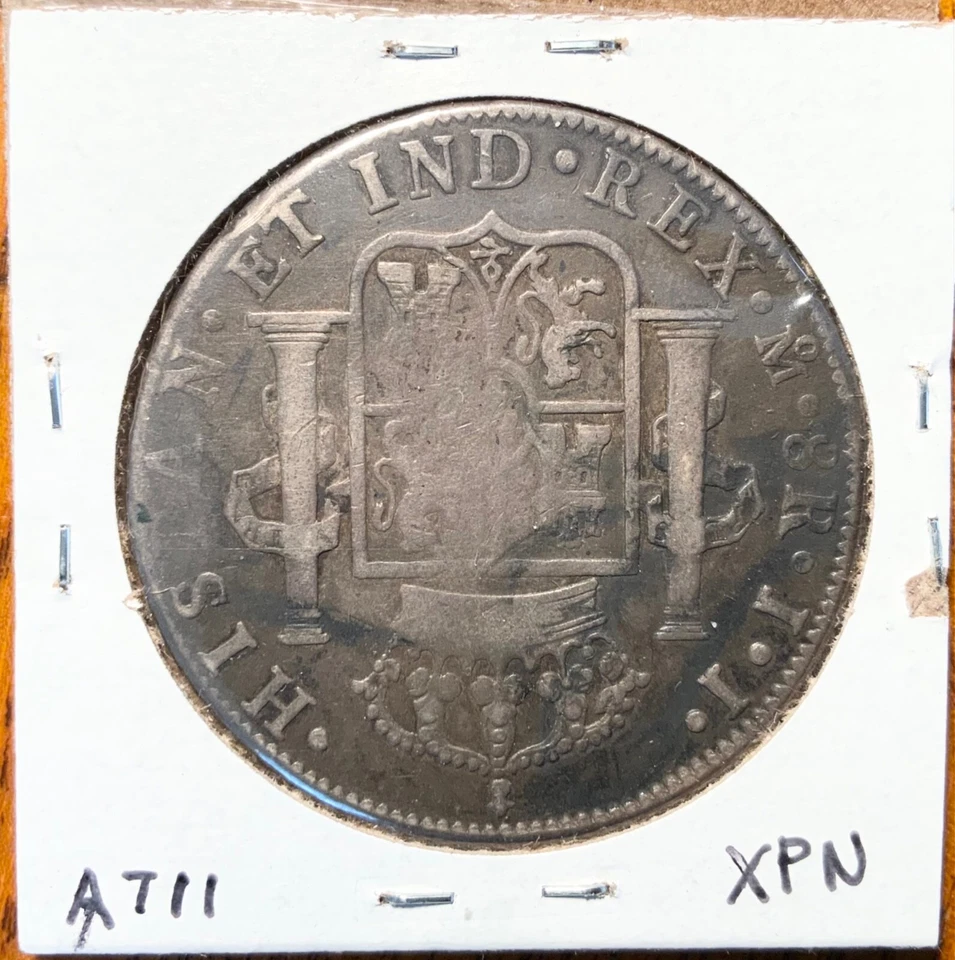1817 Mo JJ Mexico 8 Reales - Image 2 of 4