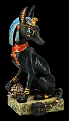 Anubis Figur by Stanley Morrison - Fantasy Ägypten Dekostatue 