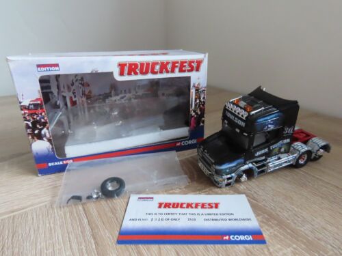 Corgi Truckfest CC12815 Scania T Cab Topline John Toulson 1:50 Diecast Model