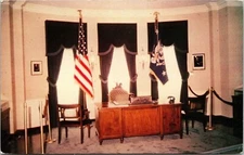 Presidential Office Herbert Hoover Memorial Library West Branch Iowa IA Postcard