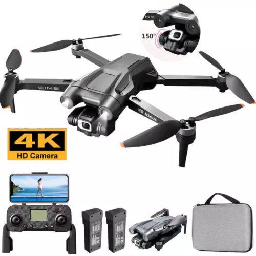 Drohne 4K HD Kamera faltbar Quadcopter GPS Positionierung Luftaufnahmen Drohne - Bild 3 von 21