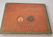 Primitives By Kathy Note Pad #801 NEW 4.5" x 6" Unity Rag Doll Stick Figures