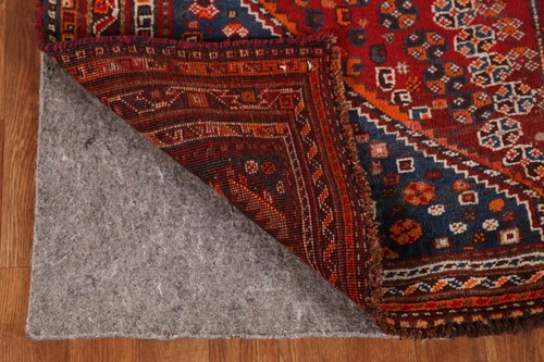 Vintage Hand-made Wool Geometric Nomadic Rug Traditional Tribal Carpet 4x7 - Picture 8 of 21