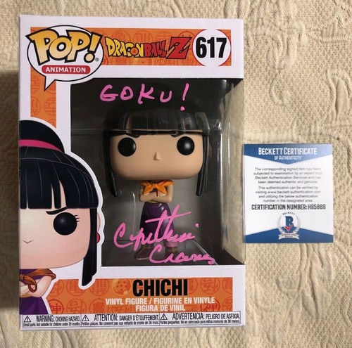 Cynthia Cranz Signed Autographe Chi Chi Funko Pop Dragon Ball Z BECKETT COA 16 Cynthia Cranz Signed Autographe Chi Chi Funko Pop Dragon Ball Z BECKETT COA 16 | Funko Pop | 2 Cynthia Cranz Signed Autographe Chi Chi Funko Pop Dragon Ball Z BECKETT COA 16 | Funko Pop