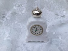 vintage Avon Clock Promise Of Heaven Bottle  1/3 Bottle Of Perfume Scent