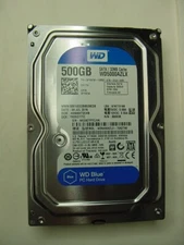 500GB WESTERN DIGITAL INTERNAL SATA HARD DRIVE WD5000AZLX