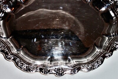 【INTERNATIONAL SILVER】ギャラリートレー 38cm INTERNATIONAL SILVER】ギャラリートレー 38cm INTERNATIONAL SILVER