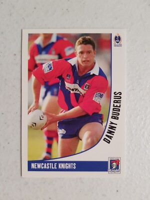 Trading Card - NRL 2003 #100 Newcastle Knights Danny Buderus Daily Telegraph