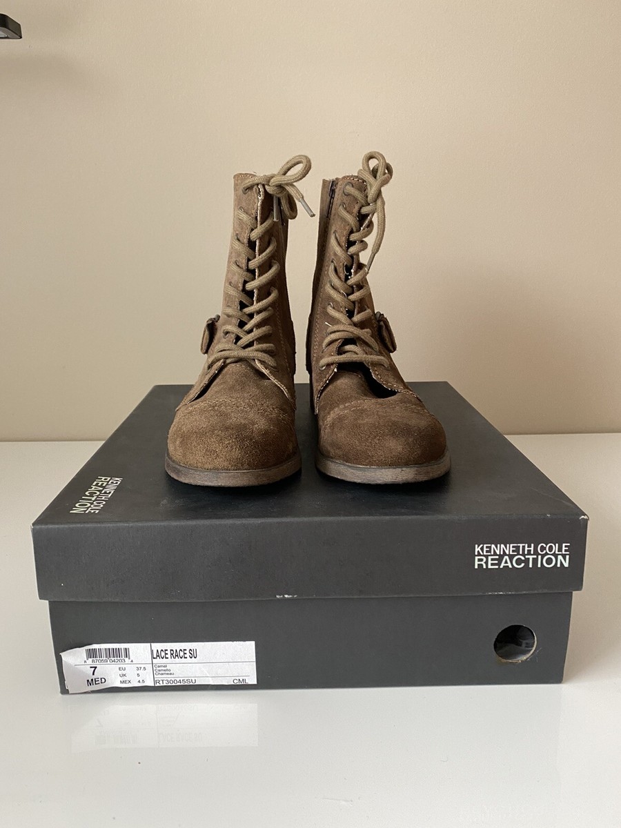 New In Box Kenneth Cole Reaction Lace Race Su Women Boots  display picture 2