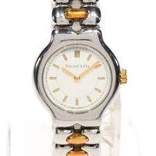 Tiffany & Co. Tesoro L0112 Quartz K18 Yellow Gold Woman's Watch