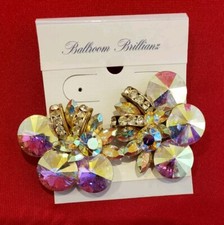 Ballroom Dance Earrings Jewelry Clip On