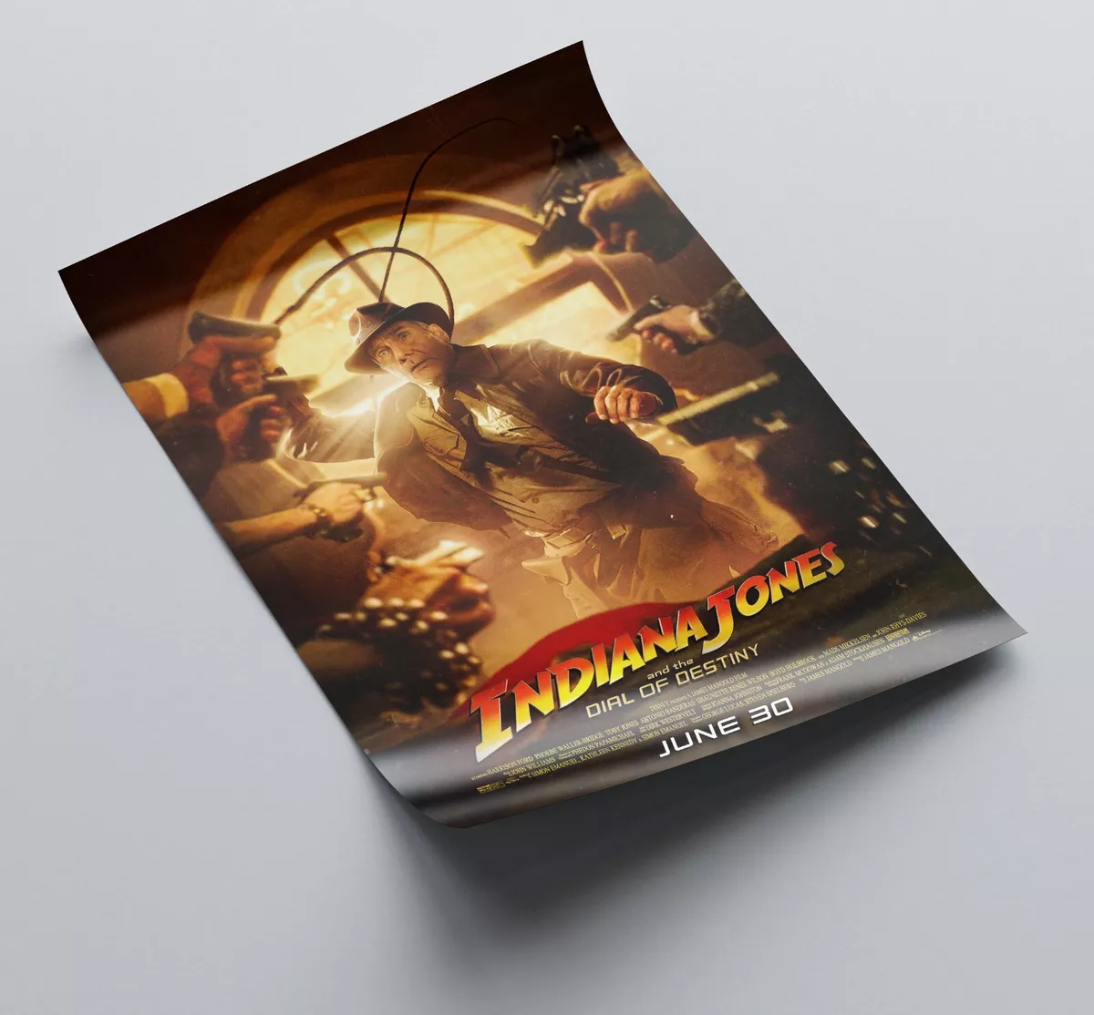 Indiana Jones and the Dial of Destiny Poster /50x70 cm/24x36 in/27x40 in/  #185,  in 2023