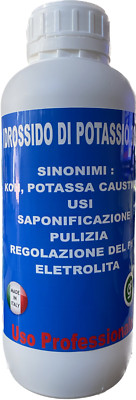 Idrossido Di Potassio Puro ≥89,5% - 1 Kg Scaglie Per Sapone E Pulizie - Foto 8