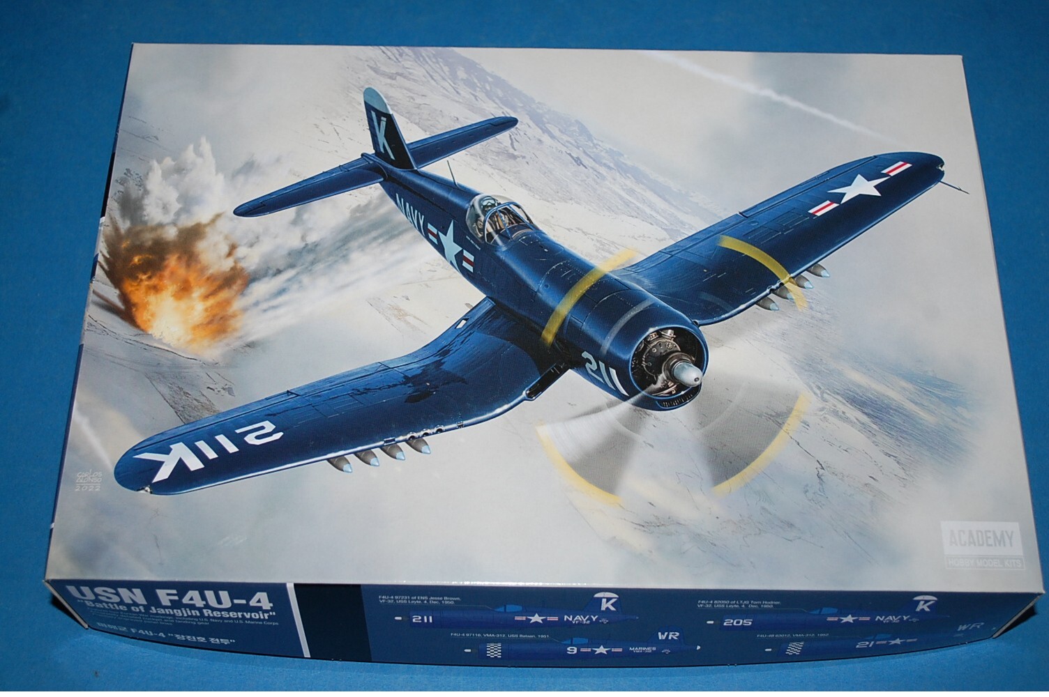 Academy 12353 - USN F4U-4 "Battle of Jangjin Reservoir"   scala 1/48