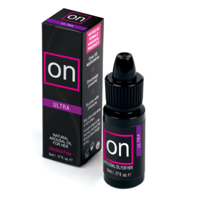 On  For Her Arousal Oil Ultra 5 ml sort für eine prickelnde Empfindung Erregung
