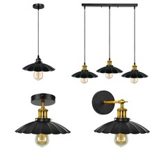 E27 Retro Deckenlampe Vintage Leuchte H?ngelampe Industrie Design Loft Metall