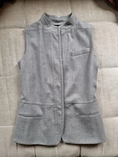 Narciso Rodriguez wool blend grey vest size I40