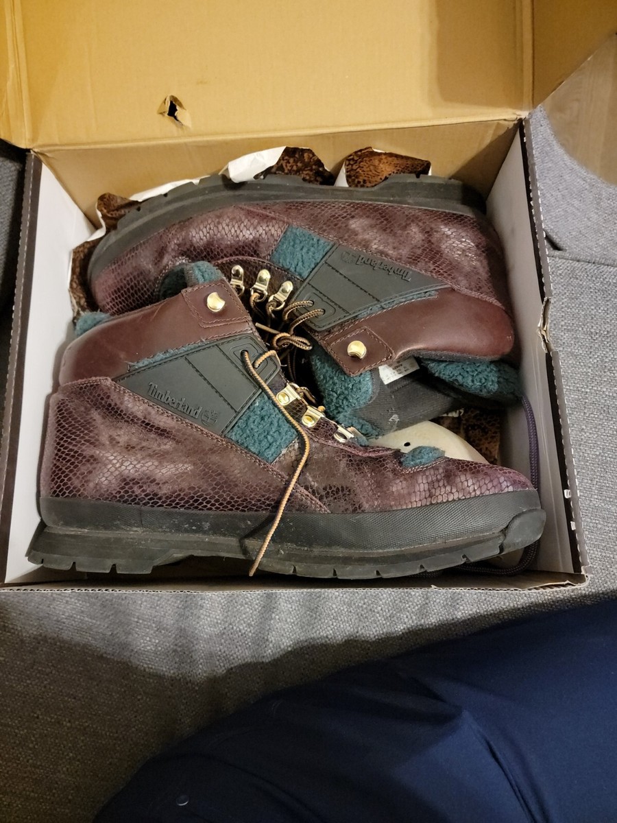 Awake x Timberland Euro Hiker Sport Trekker sz 13 Brown Awake x Timberland Euro Hiker Sport Trekker sz 13 Brown