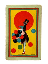 ART DECO CONGRESS PLAYING CARDS 'CARNIVAL DAYS' DECO LADY U.S. PLAYING CARD CO.