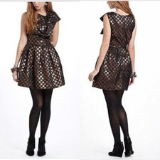 Anthropologie Two By Whit Glitzen Flare Dress