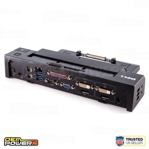 Dell USB 3.0 E-Port Plus Advanced Docking Station Replicator PR02X T0J21 GNPHP - Picture 2 of 9