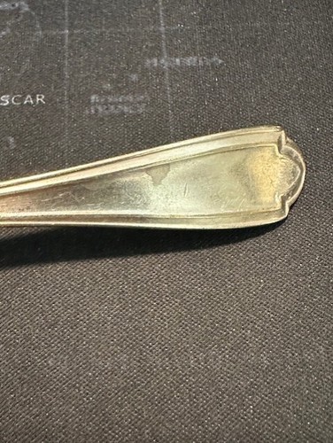 Unidentified VINTAGE SILVERPLATE Teaspoon Spoon : 5-7/8" : TX52 - Picture 9 of 9