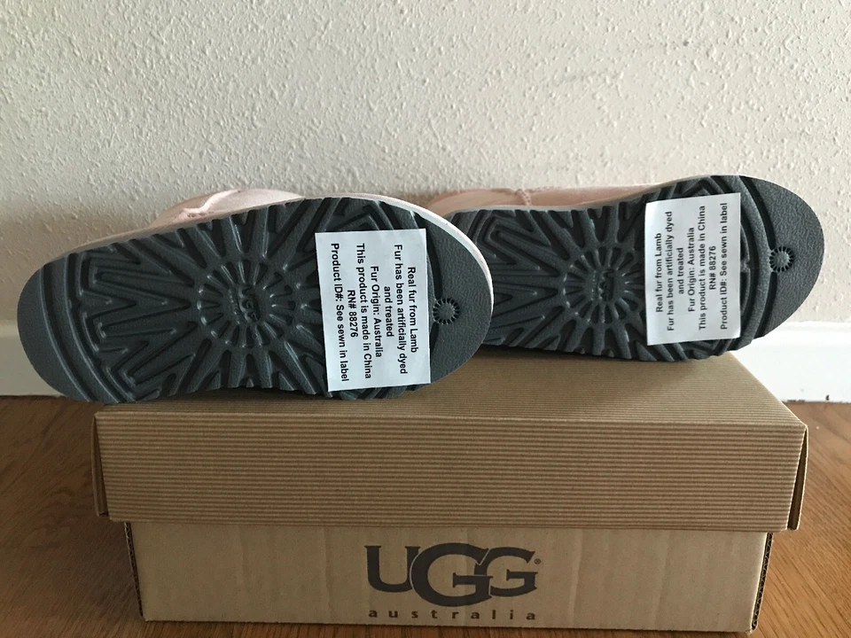 Botas UGG Clásicas Niña Bebé Rosa 10 Foto 3 de 3