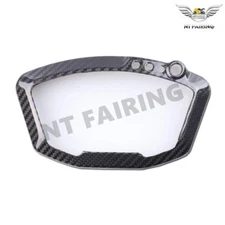 FL 2007-2013 Ducati 848, 1098, 1198 Clock Surround - 100% Carbon Fiber a01