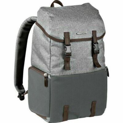 Manfrotto Camera Bag Backpack Windsor Explorer and Laptop for DSLR (Gray) new
