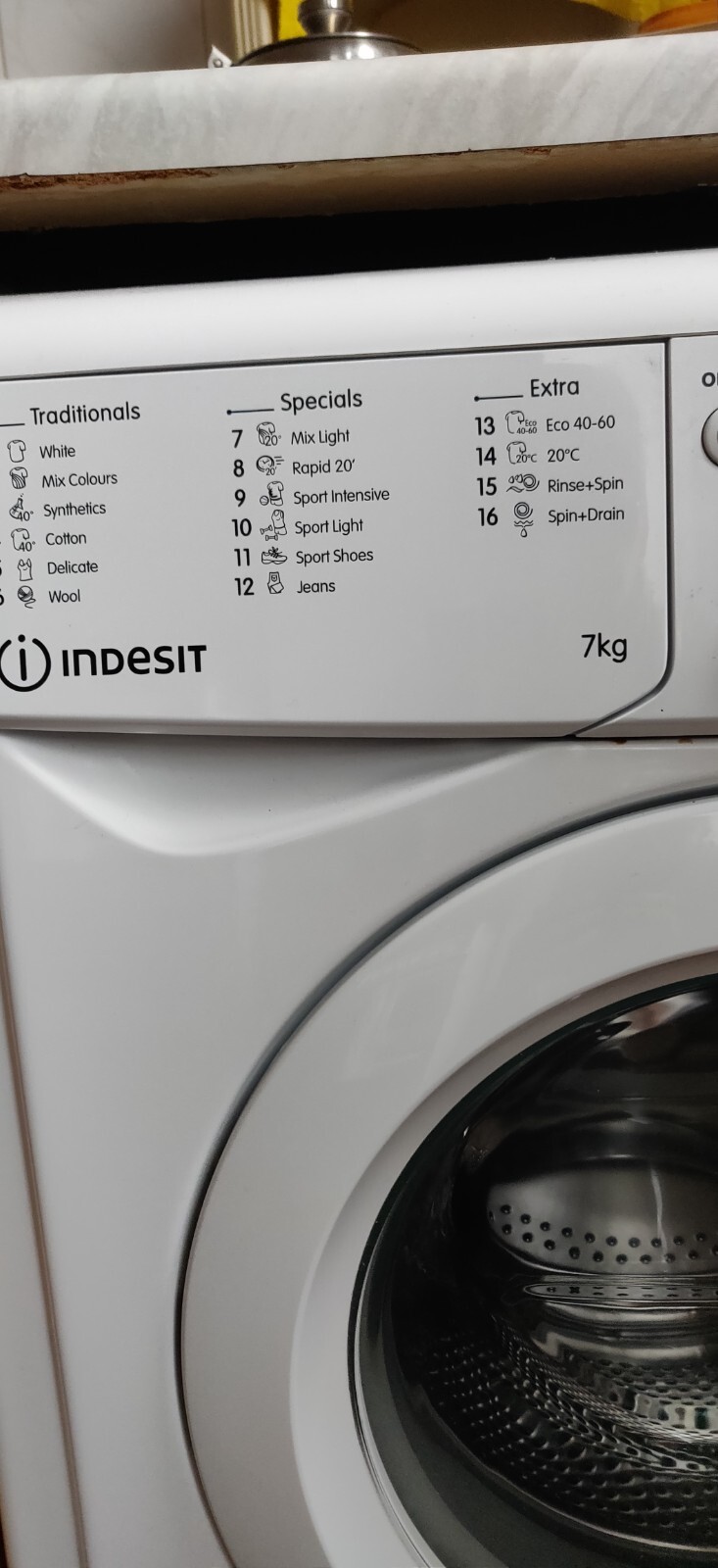 Indesit IWC71452 ECO 1400rpm Washing Machine 7kg Load Class A++ White