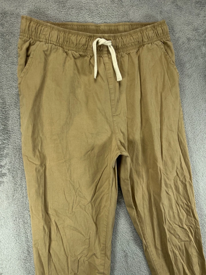 Children Place Boys Teen 18 Huskey Joggers Khaki Pants Adjustable Waist Pull On - Image 2 of 4