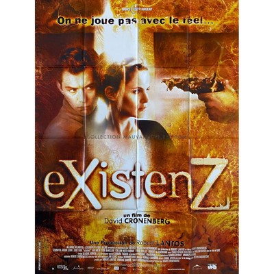 EXISTENZ French Movie Poster  - 47x63 in. - 1999 - David Cronenberg, Jude Law