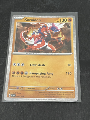 koraidon pokemon card mcdonalds value 2025 McDonald’s Pokémon - M24EN - Koraidon
