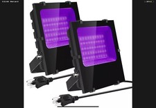 300W LED Black Lights Outdoor, High Power Large Black Light Flood Lights Wate...