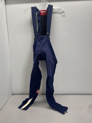Castelli Mens Sorpasso ROS Cycling Bibtights Size L 450522 Blue