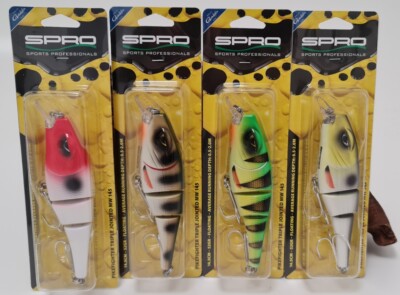 Spro Pikefighter Triple Jointed MW 145 UV 14,5cm 52g Floating 6 Farben SALE