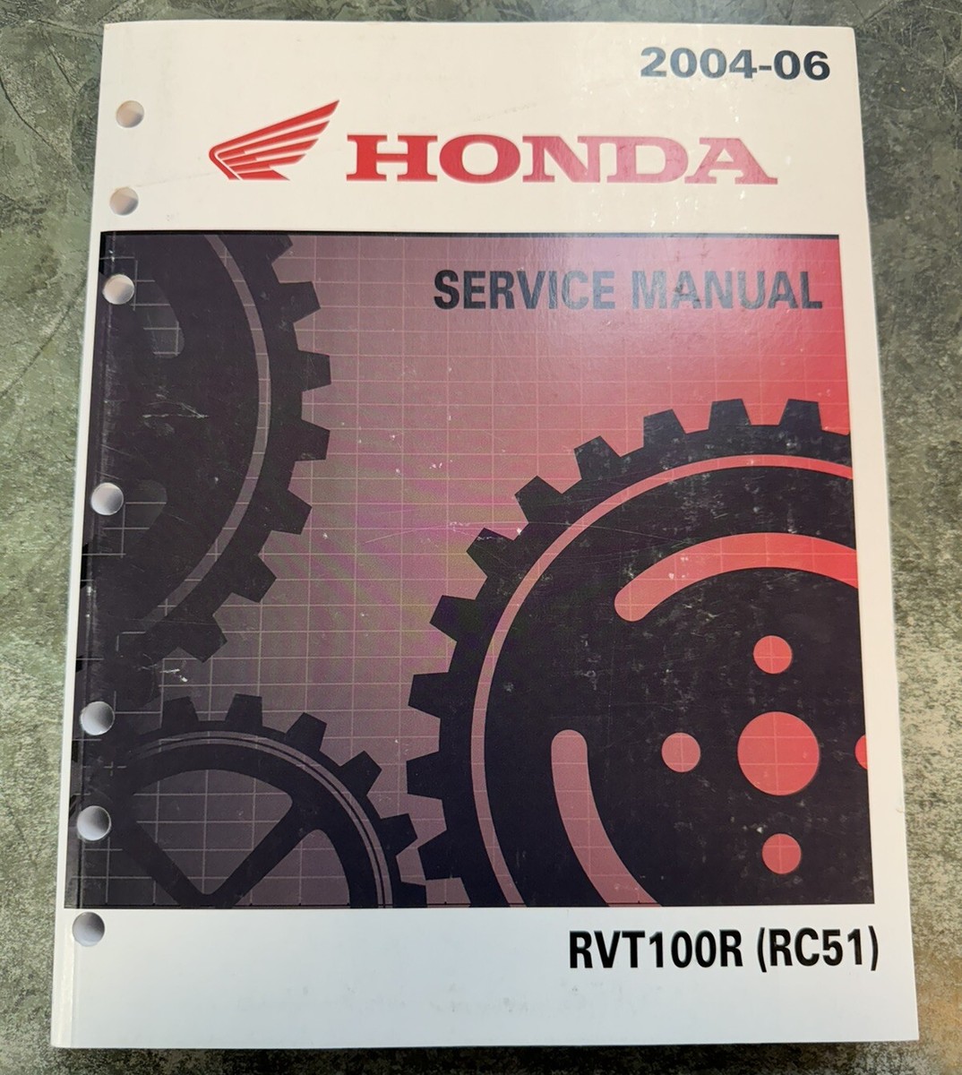 Honda RVT1000K RC51 整備マニュアル 2000-2006 【公式通販】