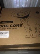 Manificent Dog Cone Collar for Dog After Surgery, Soft Recovery Cone Large Size