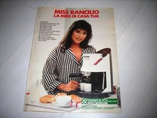 MISS RANCILIO MACCHINA CAFFE' 1988 pubblicità/advertising/werbung