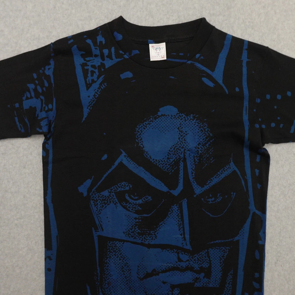 Camiseta Vintage Años 90 Batman Returns Niños XL (18X28) Película Puntada Única AOP Negra Foto 4 de 4