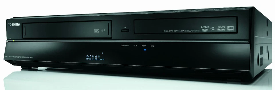Toshiba RD-XV59DTKB Noir DVD Enregistreur,VHS Enregistreur & 250GB Disque Dur - - Photo 1/1