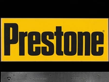 PRESTONE Antifreeze - Original Vintage 70’s 80’s Racing Decal/Sticker 8.75 inch