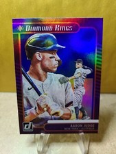 2021 Panini Donruss Baseball Diamond Kings Holo Blue #2 Aaron Judge