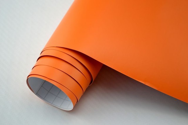 Auto Folie Orange Matt 100 X 152 Cm 3d Klebefolie Car Wrapping Online Kaufen Ebay