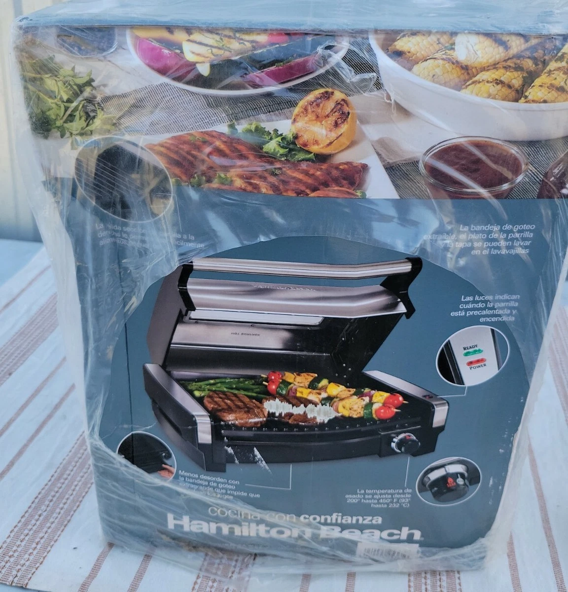 Hamilton Beach Electric Indoor Searing Grill, Hamilton Beach Grill Review